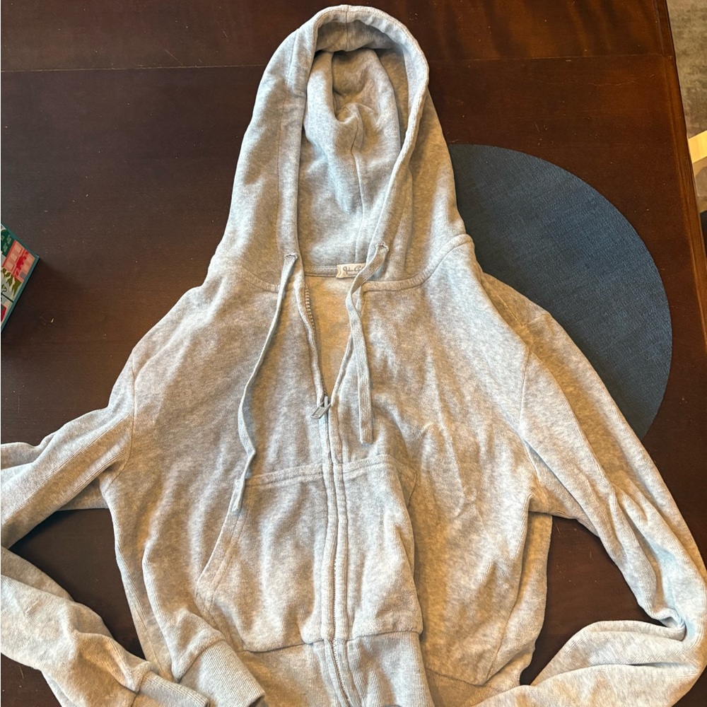 Brandy Melville Light Gray Hoodie